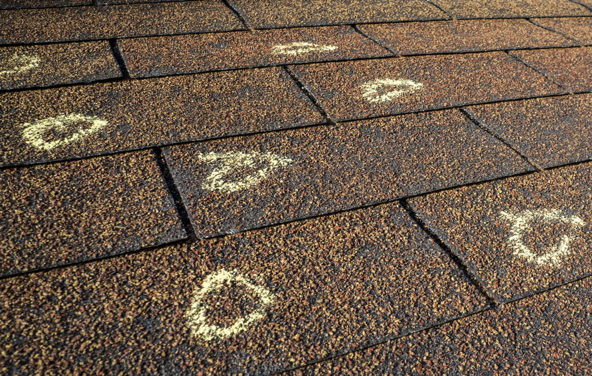 hail damage roof repair roofers Atlanta