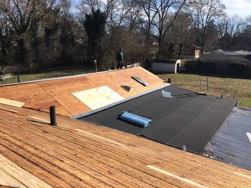 residential roof replacement in Atlanta by The Piedmont Roofing Co.