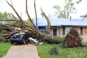 roof storm damage